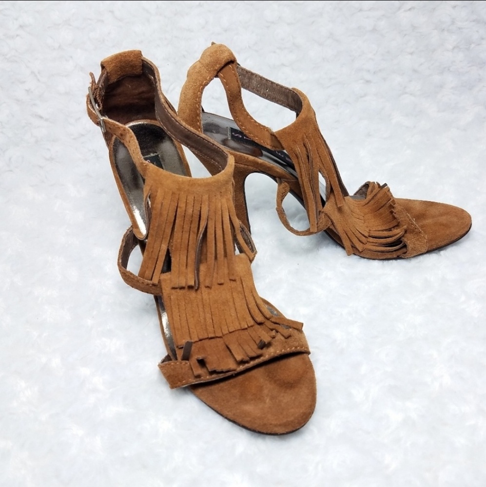 Steven Madden Fringed Bijoux Heels
